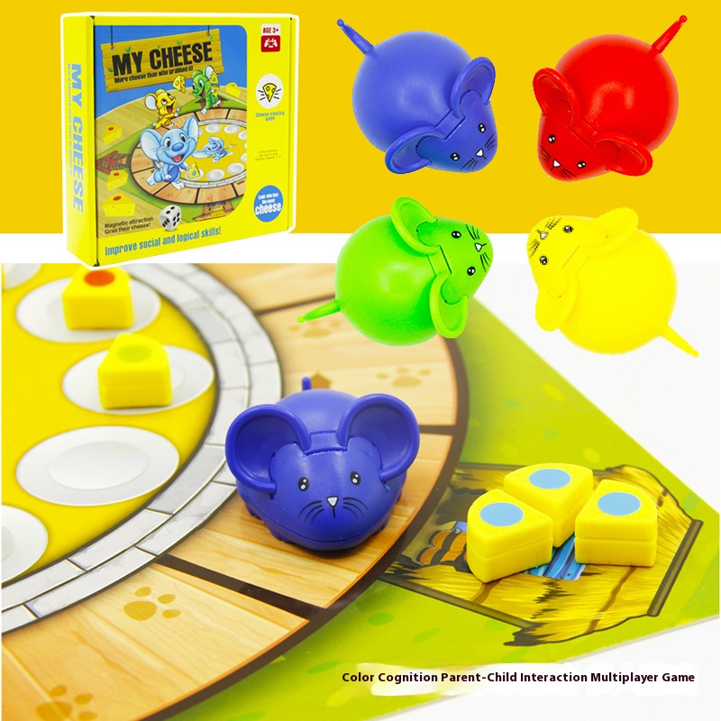 Party Games Multiplayer - Мышь сыр детские настольные игры игрушки