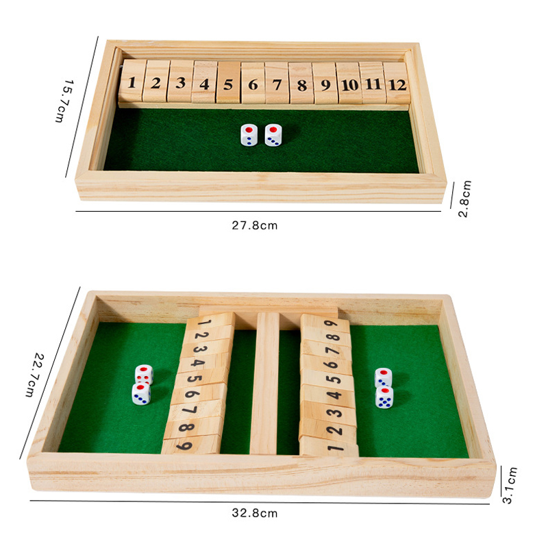 Party Games Adults Drinking - Настольная игра с кубиками «Закрой коробку»