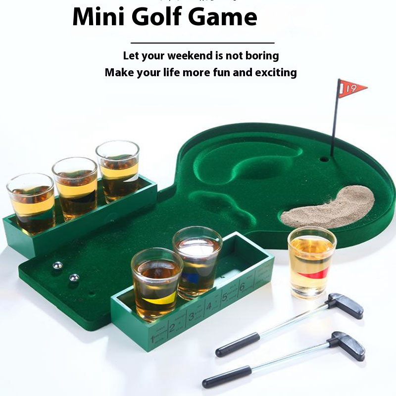 Party Games Adults Drinking - Настольные мини-игры для гольфа, игрушка для