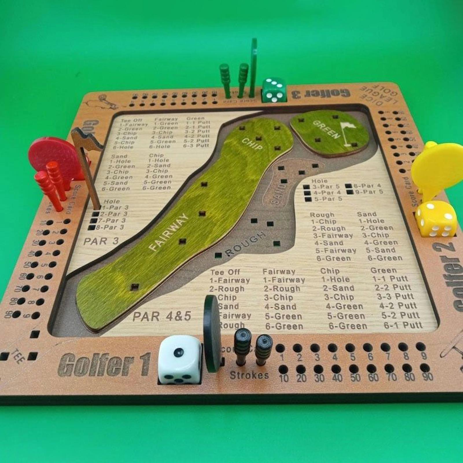 Игра в кости для гольфа, дерев – обзор и цена Party Games Console