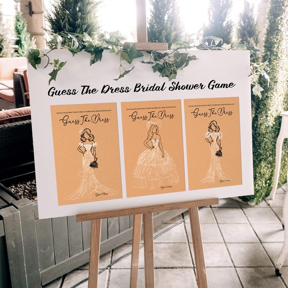 10 шт. Набор для игры «Угадай  – обзор и цена Party Games Bridal Shower